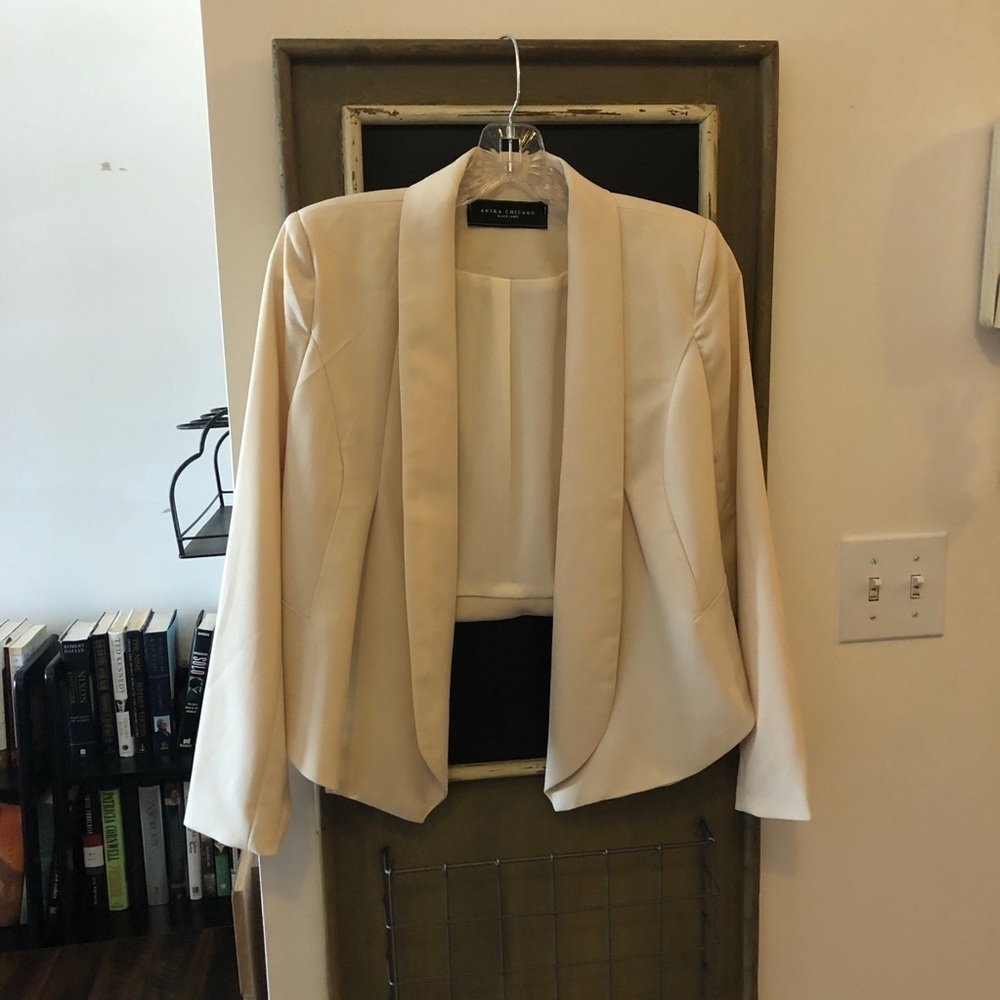NWOT Akira Chicago Black Label Cropped Jacket